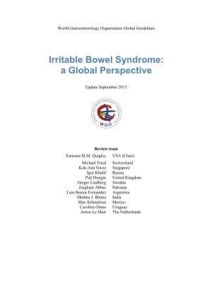 Irritable Bowel Syndrome: a Global Perspective