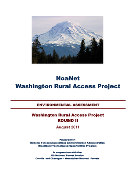 Noanet Washington Rural Access Project