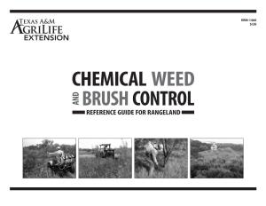 Chemical Weed and Brush Control Reference Guide for Rangeland