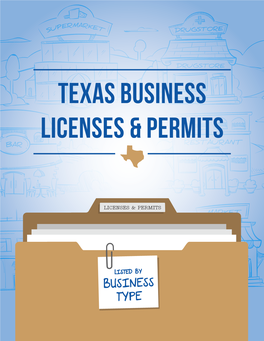 Texas Business Licenses & Permits
