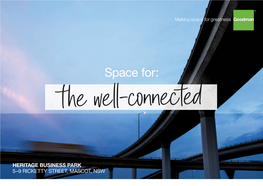 Space For: the Well-Connected
