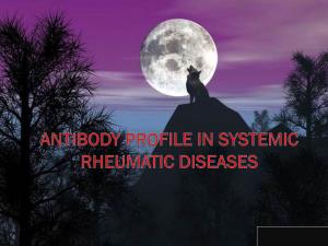 Serologic Hallmarks of Patients with Systemic Autoimmune Disease