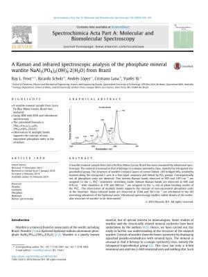 A Raman and Infrared Spectroscopic Analysis of the Phosphate Mineral