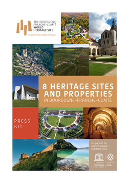 8 Heritage Sites and Properties in Bourgogne-Franche-Comté