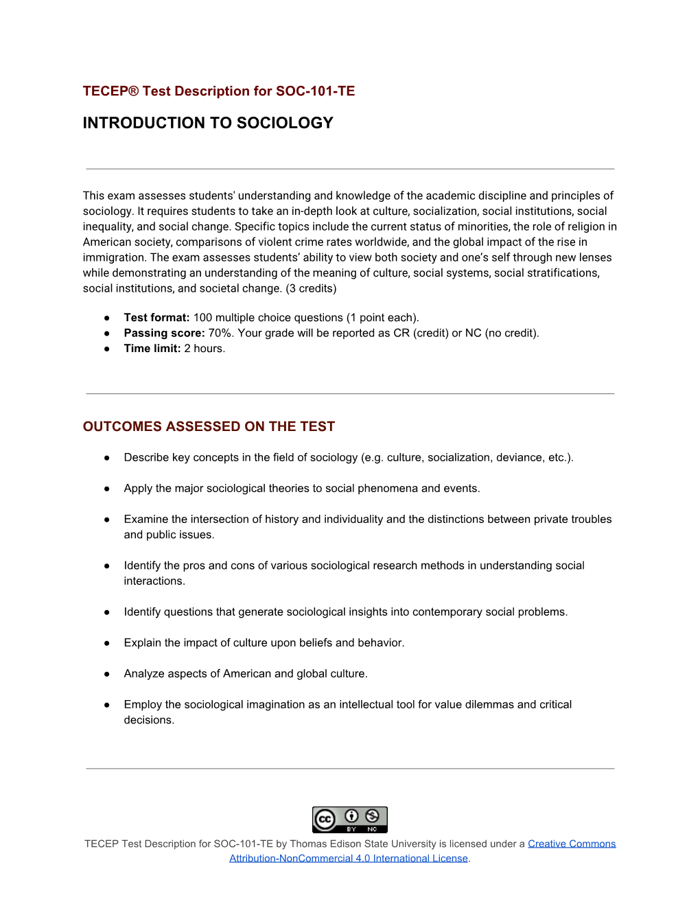 Introduction to Sociology