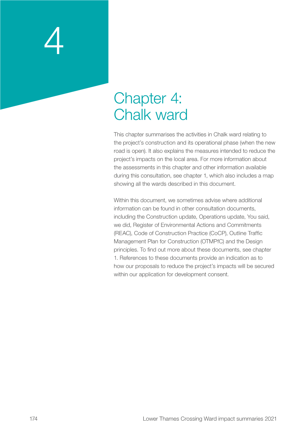 Chapter 4: Chalk Ward