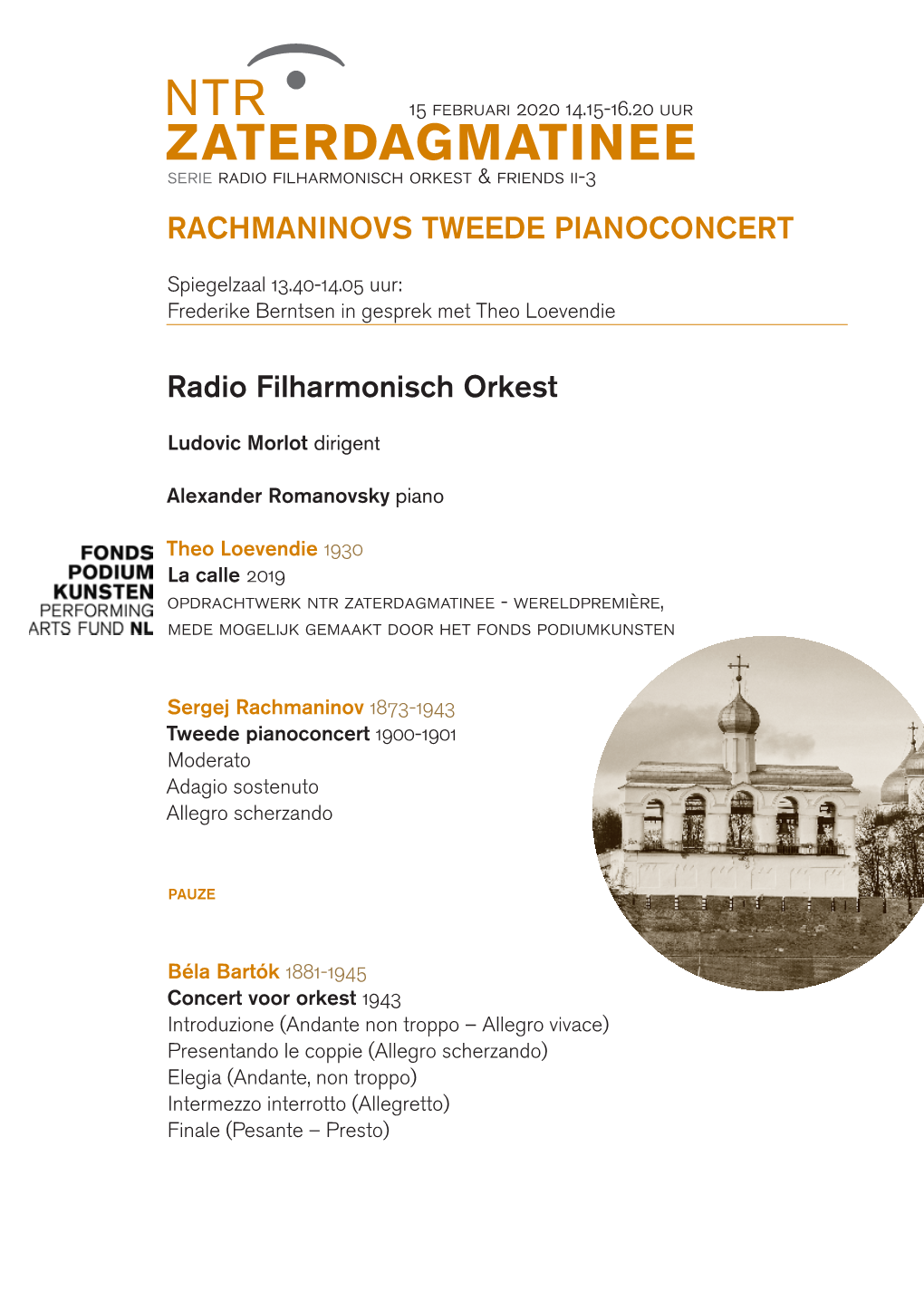 RACHMANINOVS TWEEDE PIANOCONCERT Radio Filharmonisch