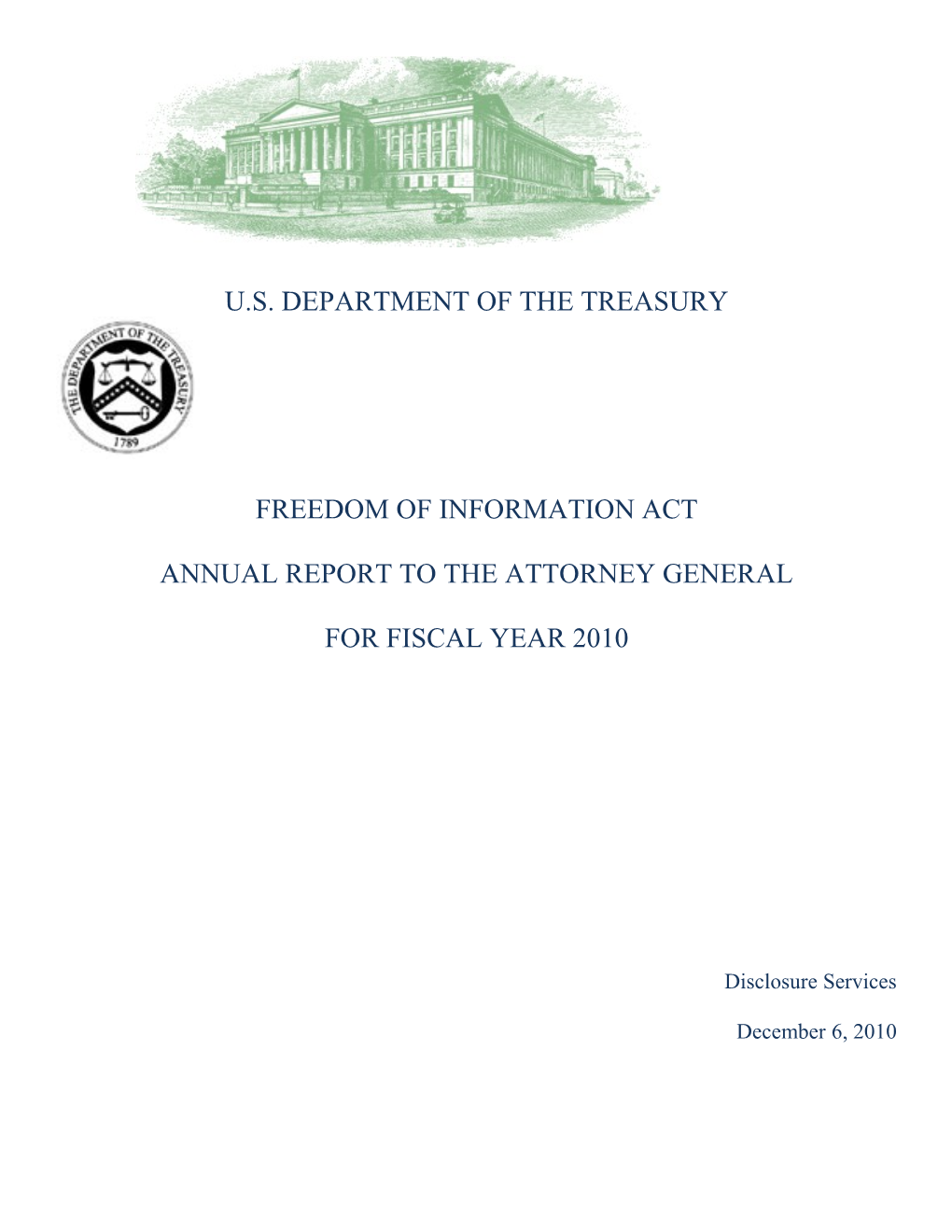 U.S. Department of the Treasury s2