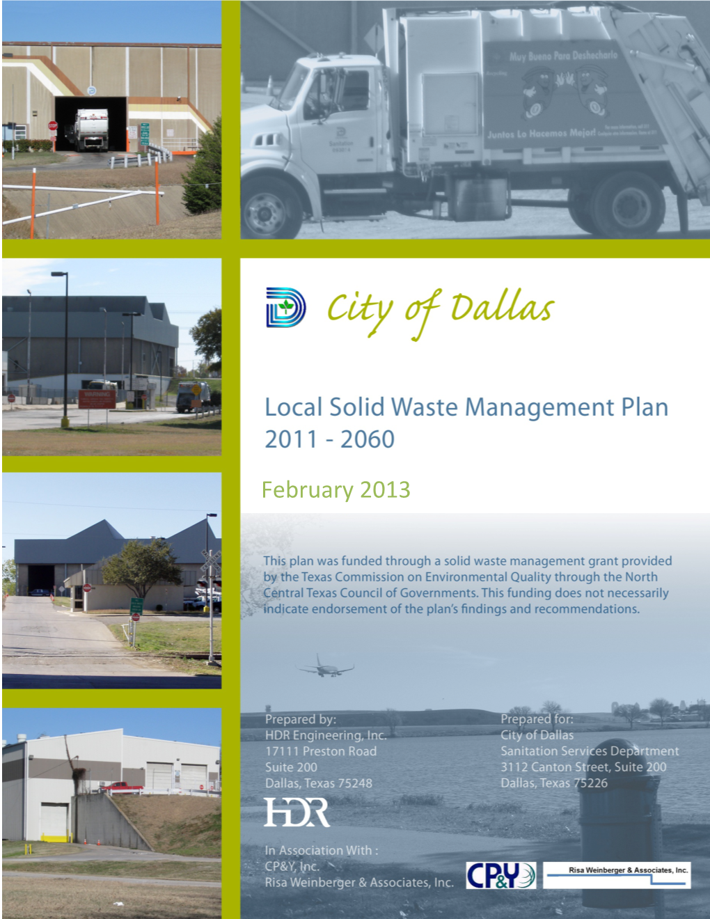 2011-2060 Local Solid Waste Management Plan