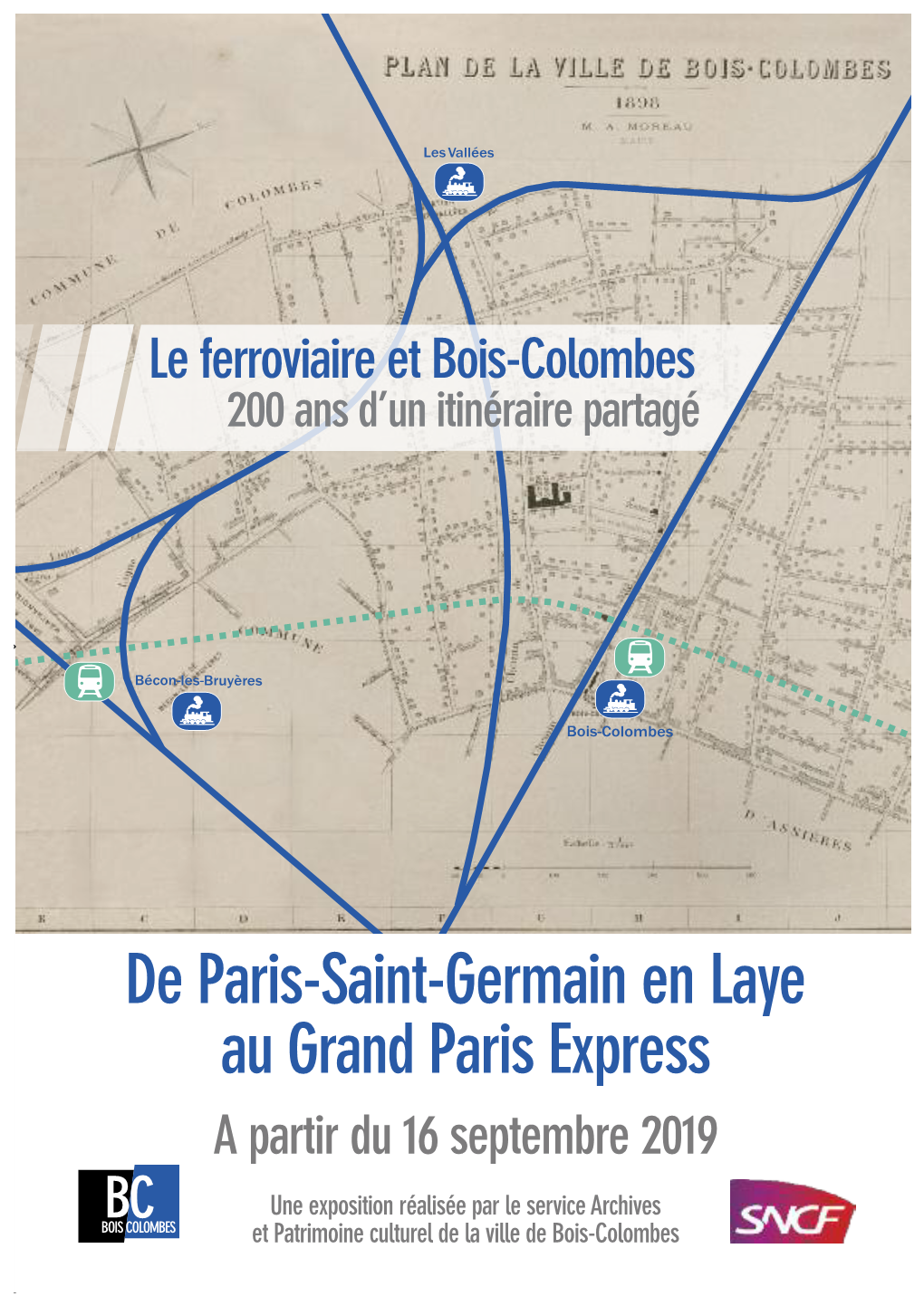 De Paris-Saint-Germain En Laye Au Grand Paris Express a Partir Du 16 Septembre 2019