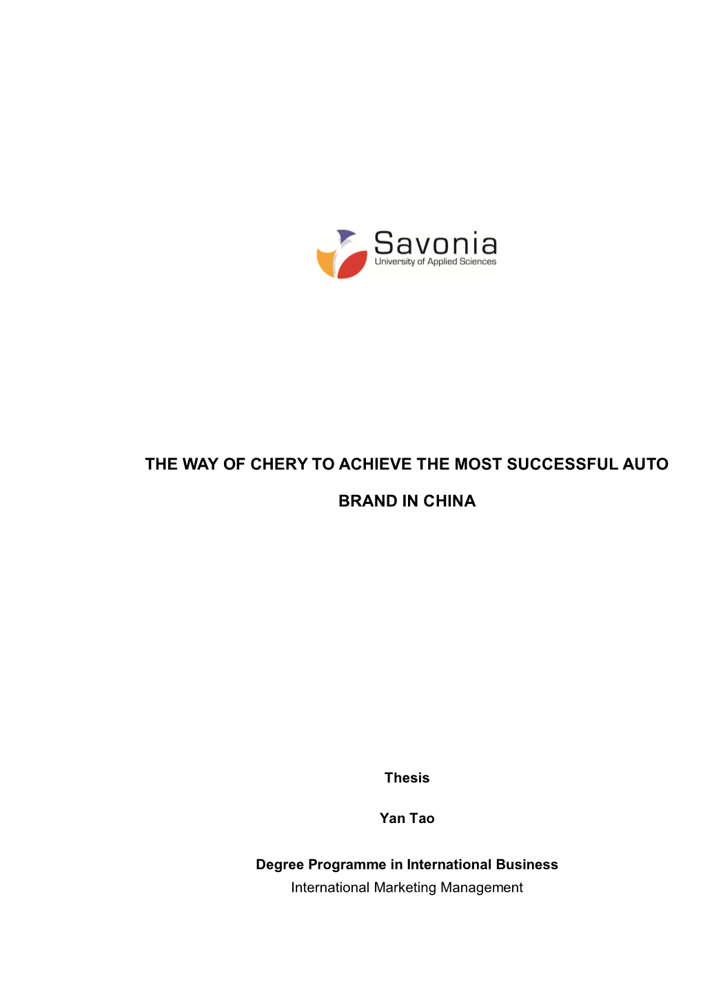 The Way of Chery to Achieve the Most Successful Auto