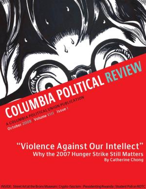 Columbia Political Review | October 