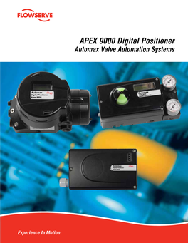 APEX 9000 Digital Positioner Automax Valve Automation Systems