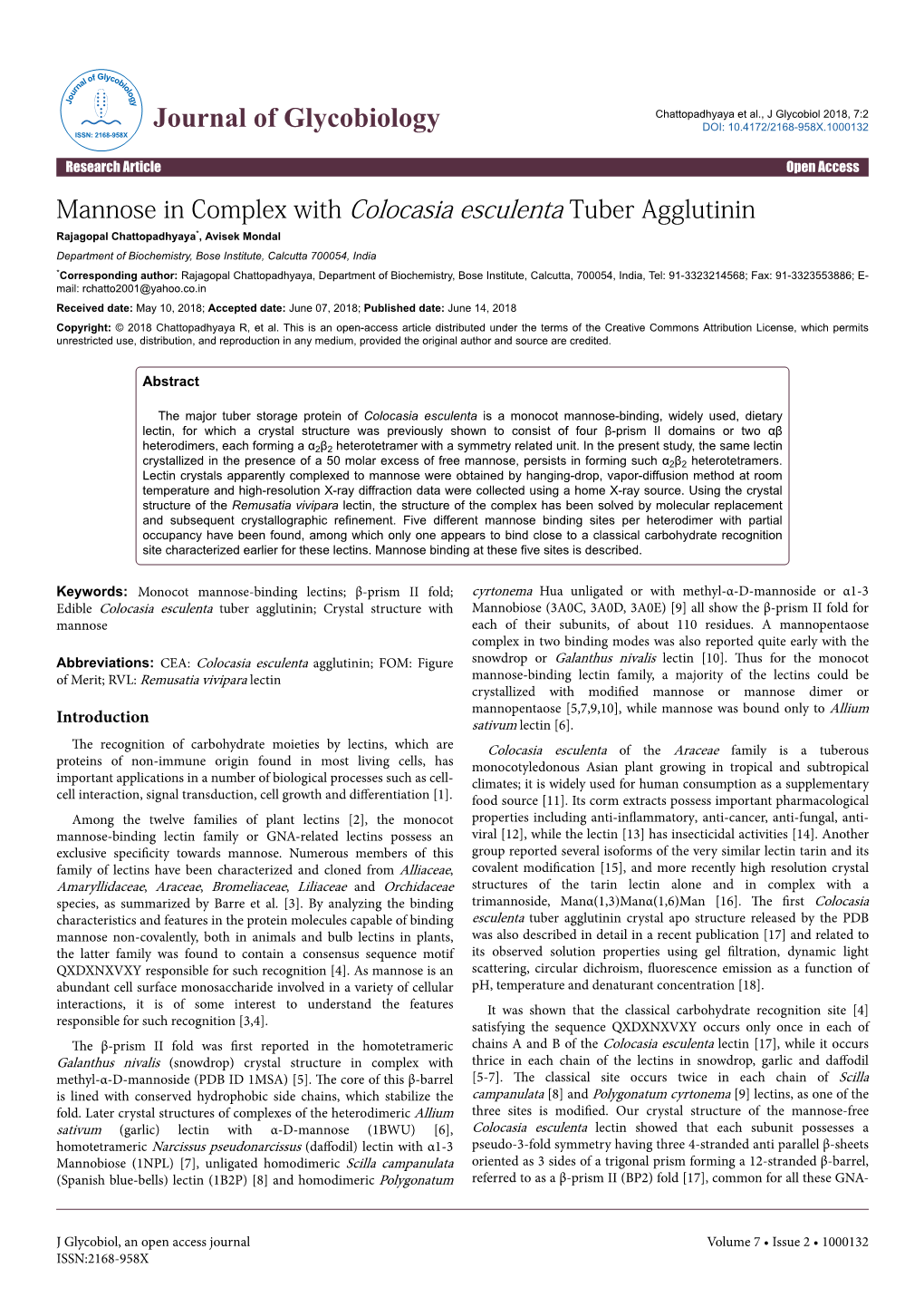 Mannose in Complex with Colocasia Esculenta Tuber Agglutinin