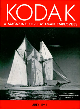 Kodak Magazine; Vol. 20, No. 7; July 1941