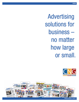Advertising Solutions for Business – No Matter How Large Or Small