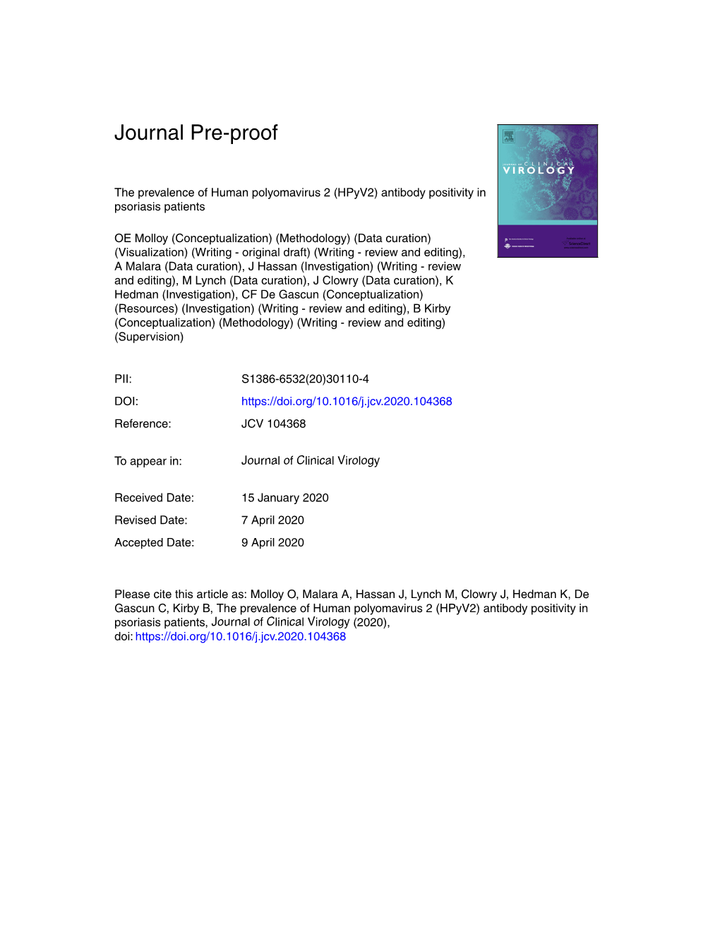 Antibody Positivity in Psoriasis Patients