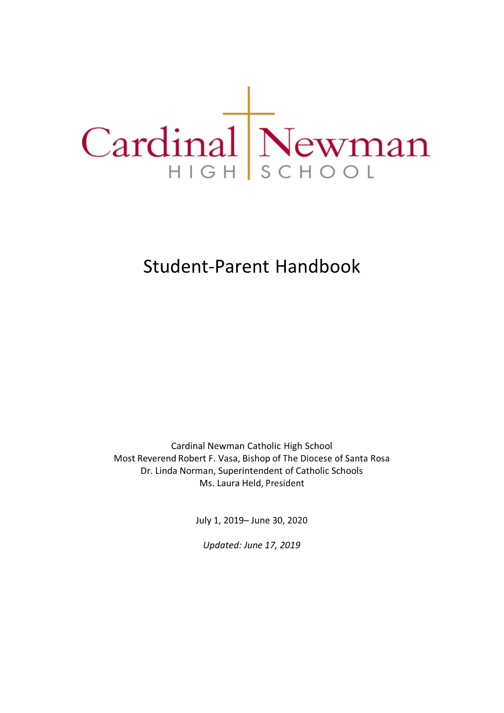 Student-Parent Handbook