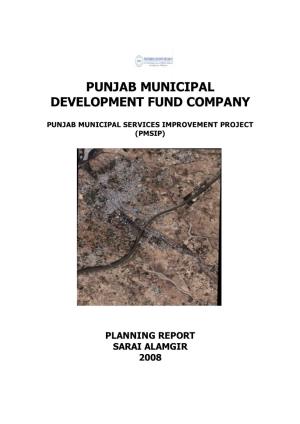 Planning Report MC Sarai Alamgir