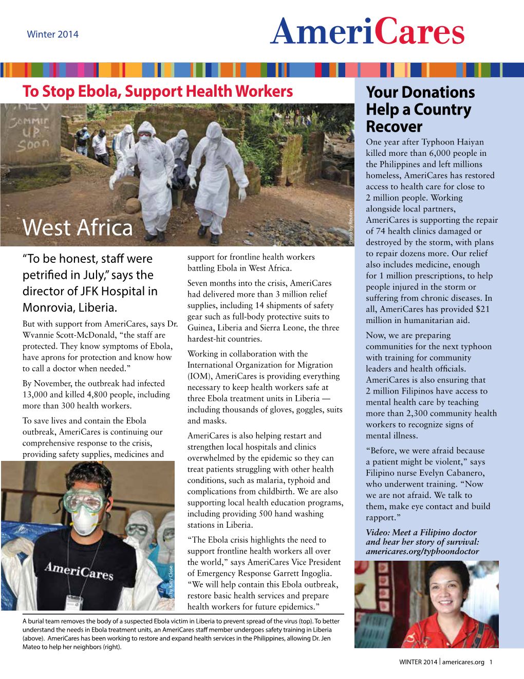 2014 Winter Newsletter