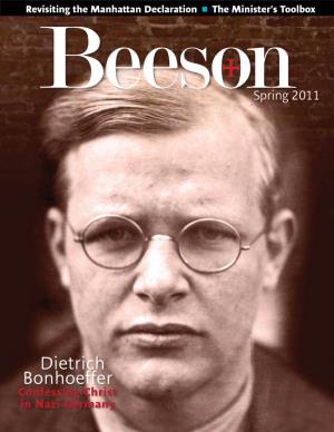 Dietrich Bonhoeffer Confessing Christ in Nazi Germany Table of Contents