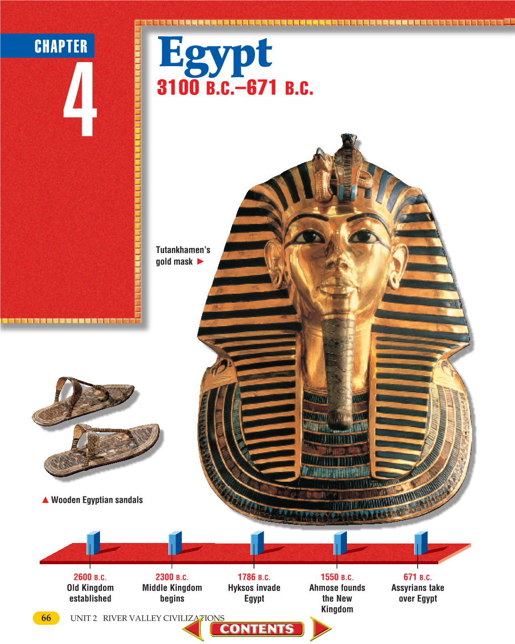 Chapter 4: Egypt, 3100 B.C