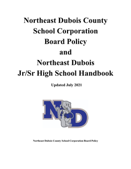 NDJSHS Handbook Updated 2021