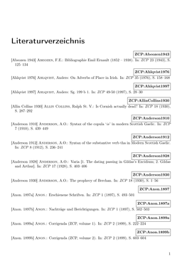 Literaturverzeichnis