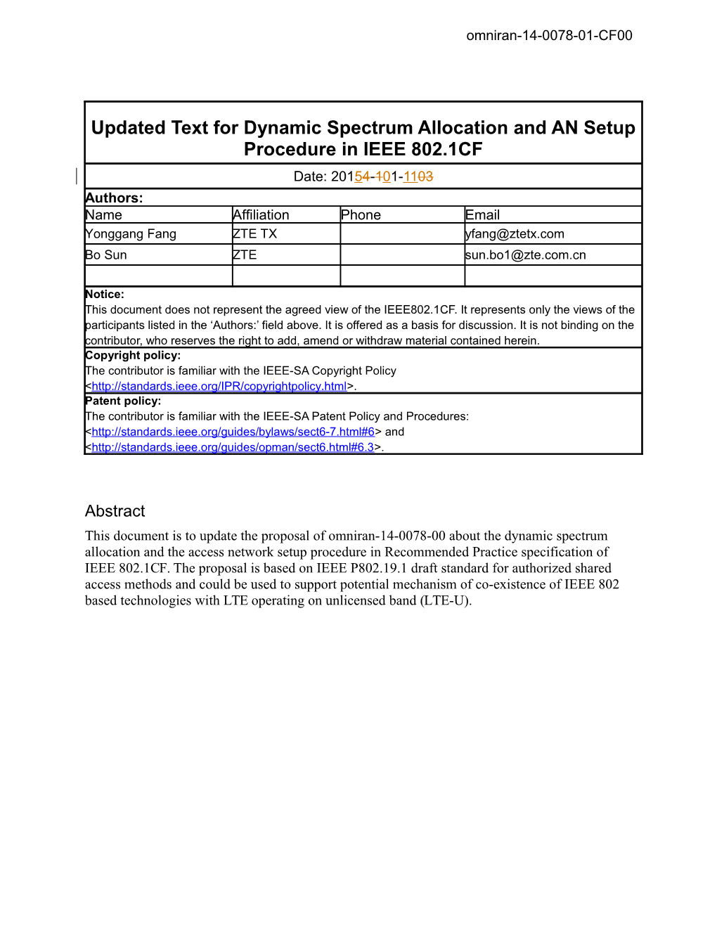 IEEE 802.16 Mentor Document Template s5