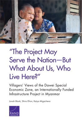 Villagers' Views of the Dawei Special