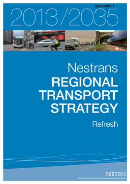 Nestrans REGIONAL TRANSPORT STRATEGY Refresh