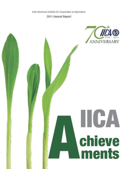 Promoting Competitive and Sustainable Agriculture in the Americas: IICA Achievements