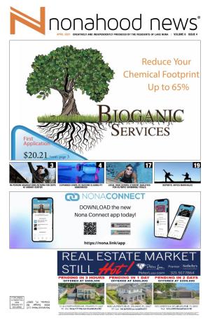 Reduce Your Chemical Footprint up to 65%