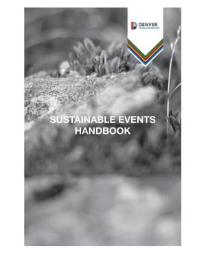 Certifiably Green Denver: Sustainability Handbook(PDF