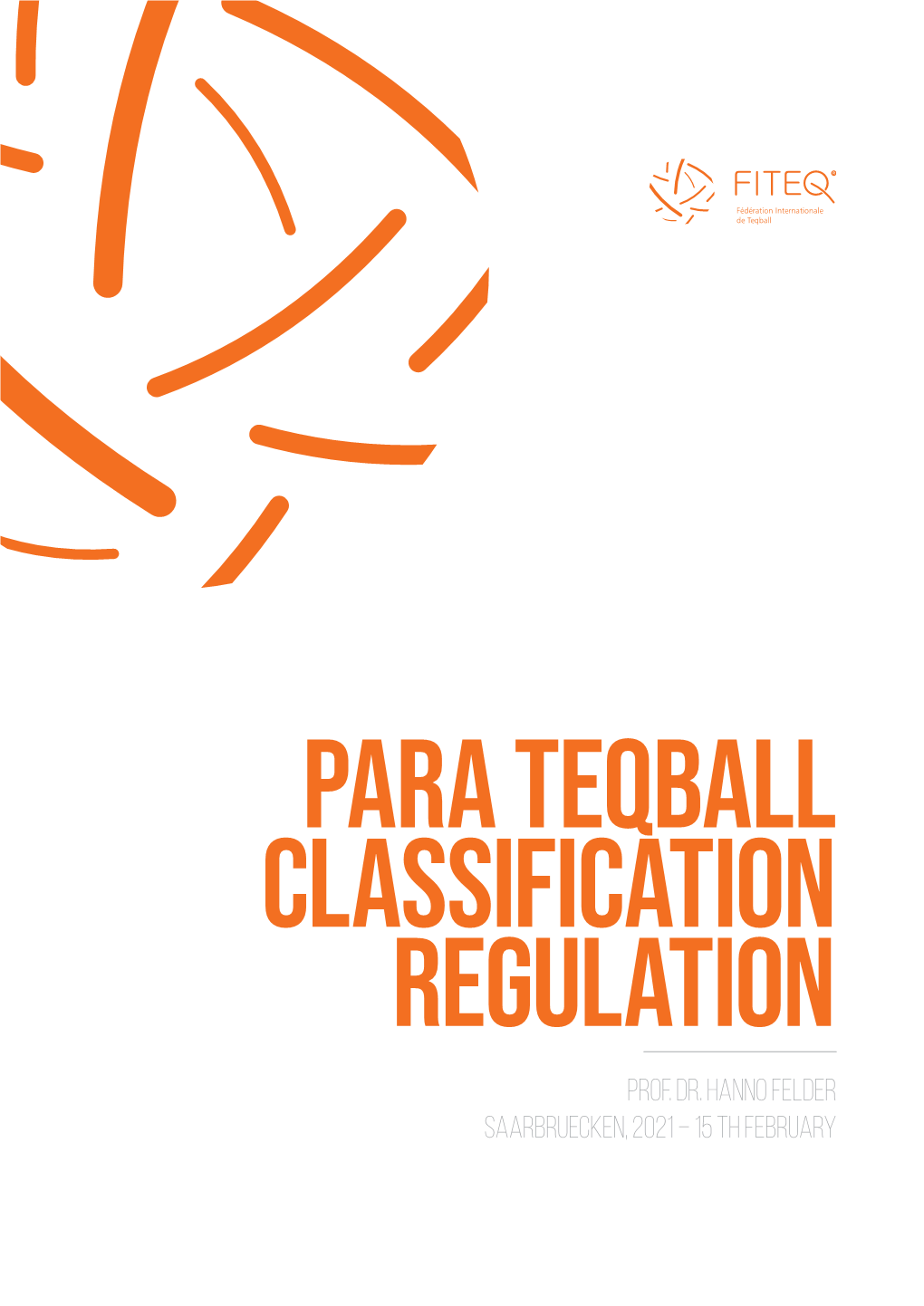 Para Teqball Classification Regulation Prof