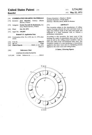 United States Patent [191 [111 3,734,582 Beauchet [451 May22,1973