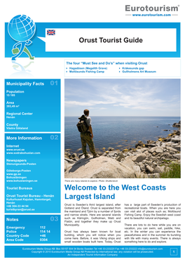 Orust Tourist Guide