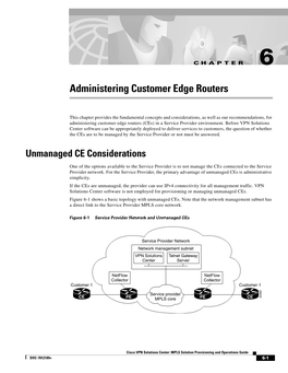 Administering Customer Edge Routers