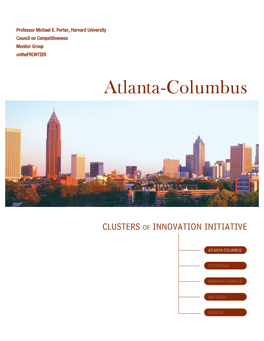 Clusters of Innovation Initiative: Atlanta-Columbus
