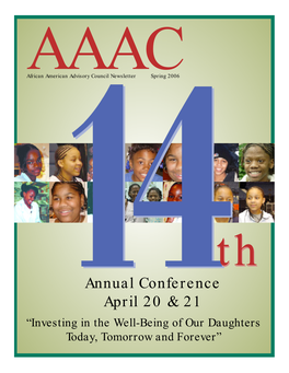 African American Advisory Council Newsletter Spring 2006