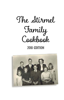 The Stirmel Family Cookbook