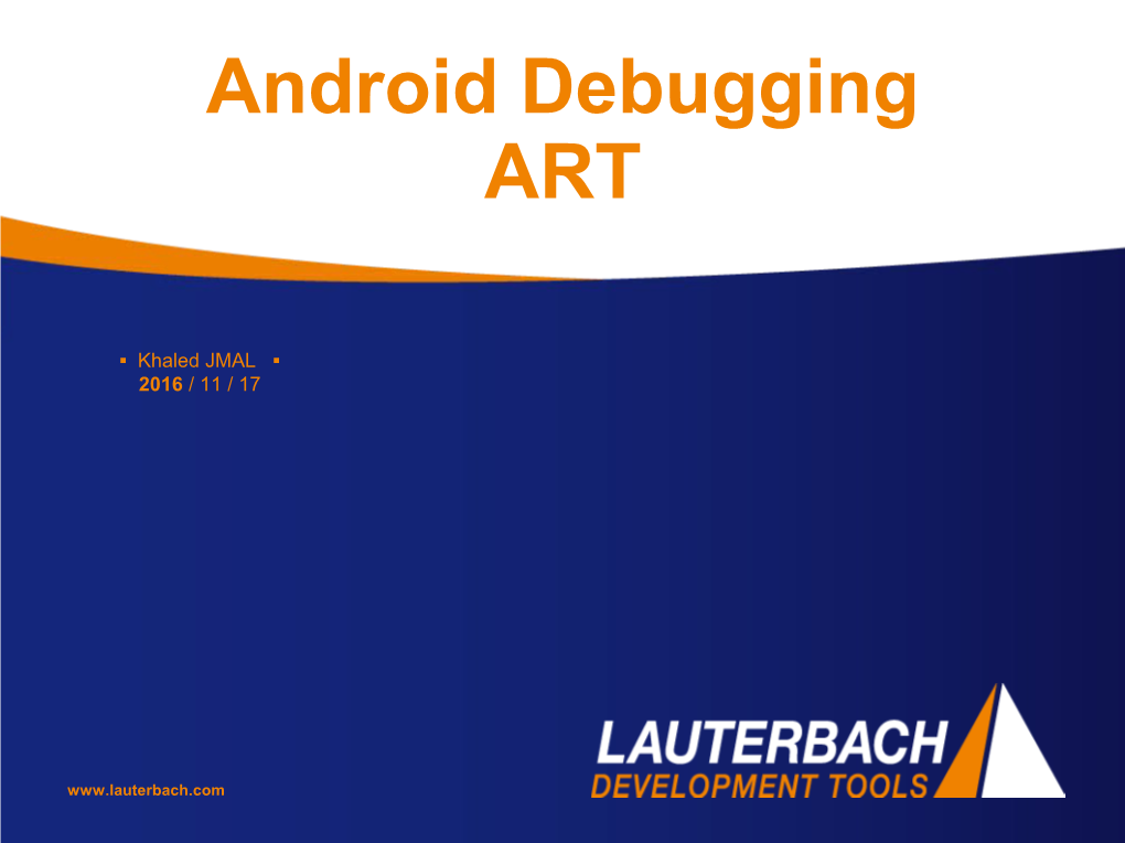 Android Debugging ART