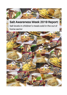 Action on Salt/WASH Survey Report 2019 [PDF 1571KB]