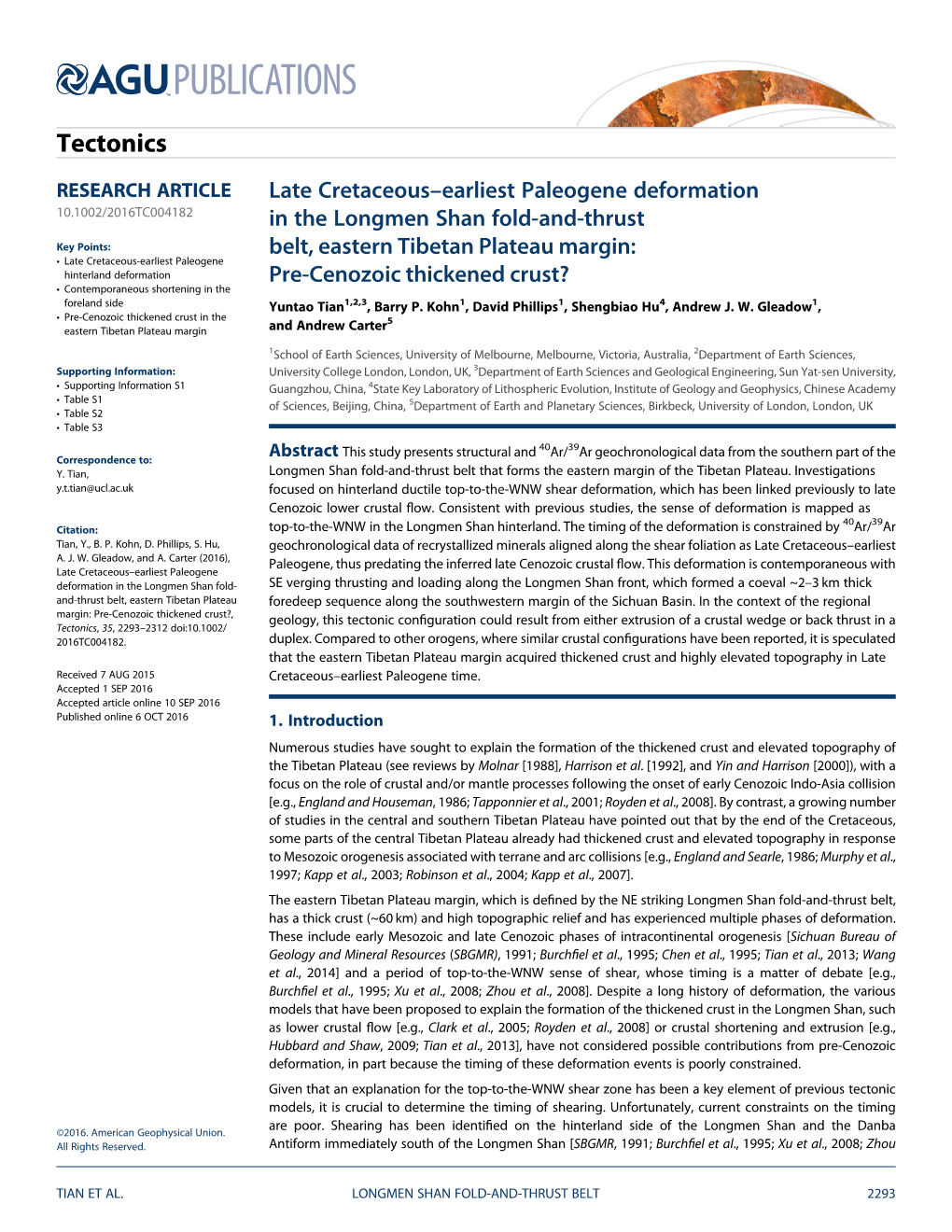 Late Cretaceous–Earliest Paleogene Deformation in The