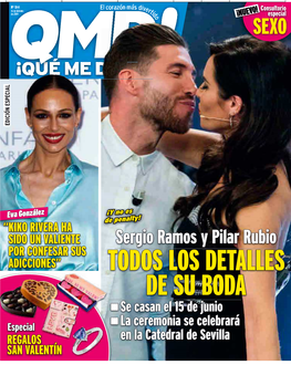 Sergio Ramos Y Pilar Rubio