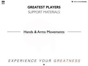 Hands & Arms Movements