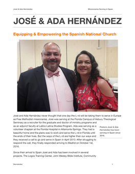 José & Ada Hernández