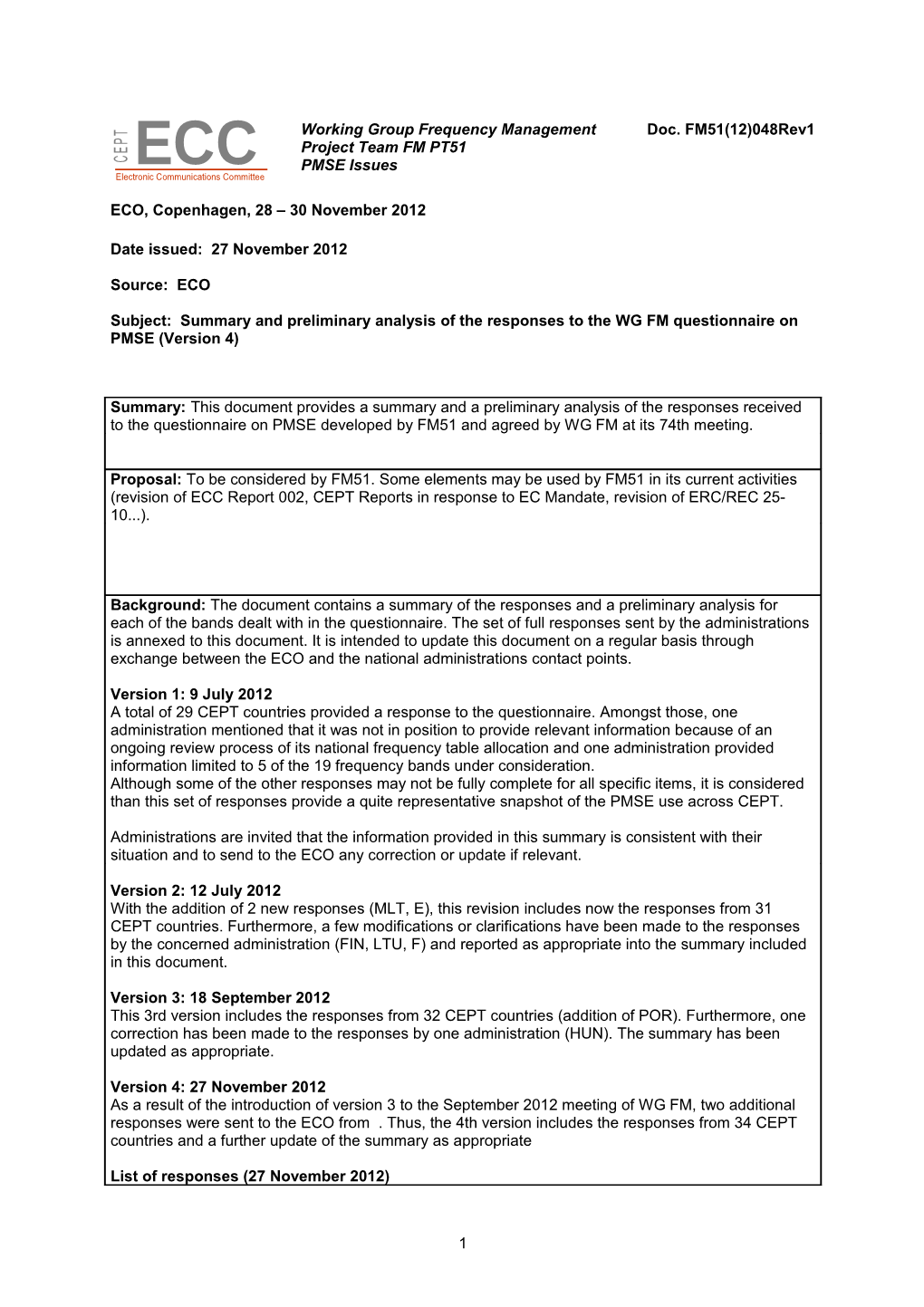 FM PT45 Document Template