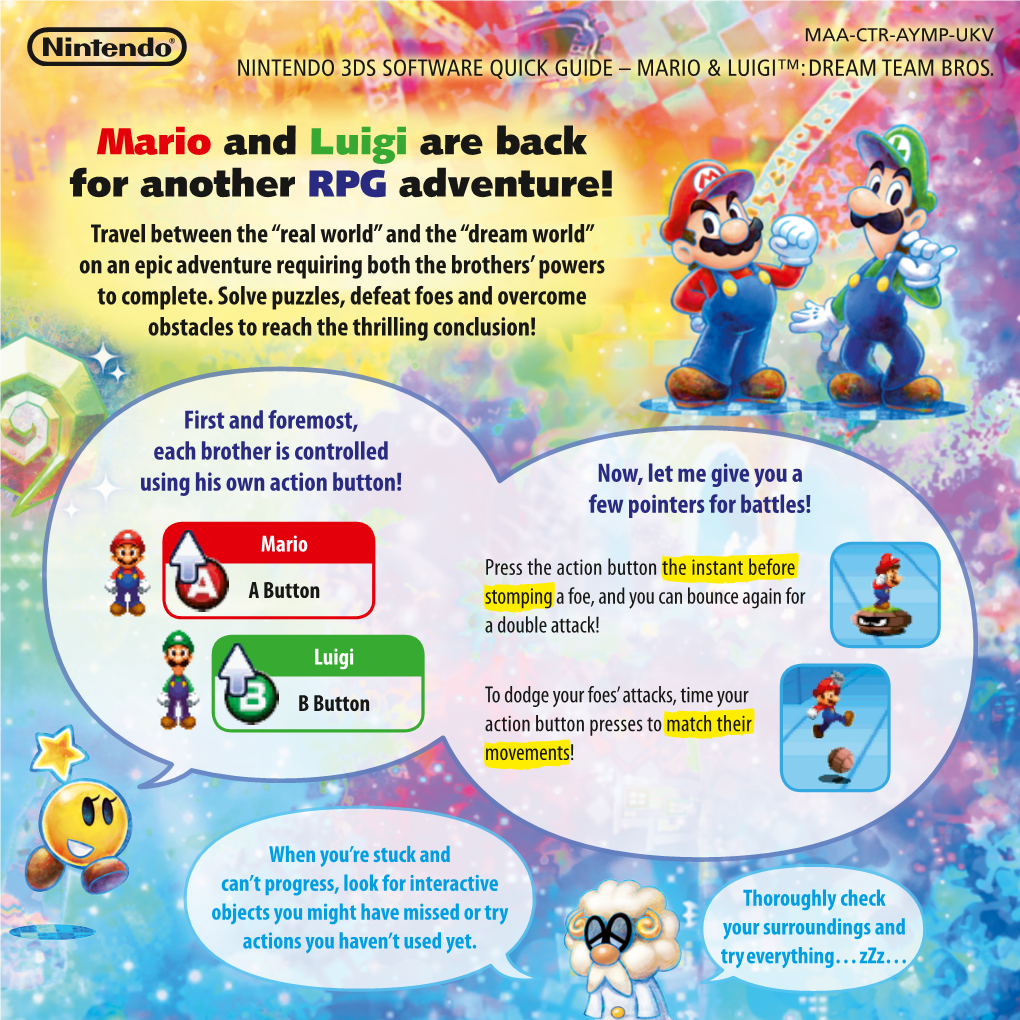 Mario and Luigi Are Back for Another RPG Adventure!