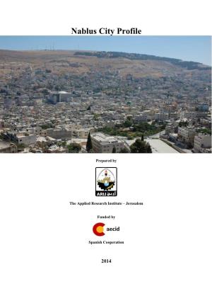Nablus City Profile